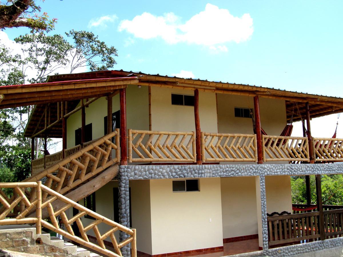 Hospedaje Y Camping Buena Vista San Agustín Buitenkant foto