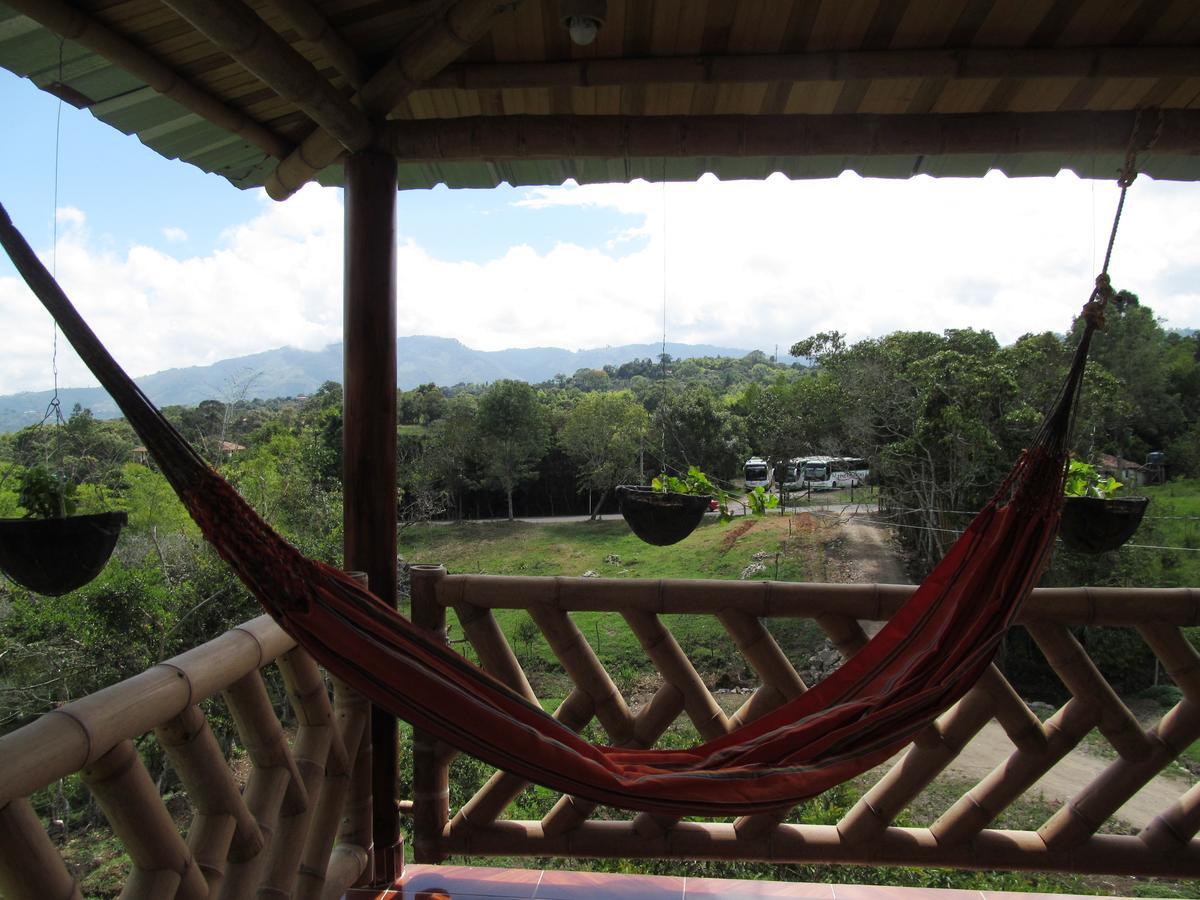 Hospedaje Y Camping Buena Vista San Agustín Buitenkant foto