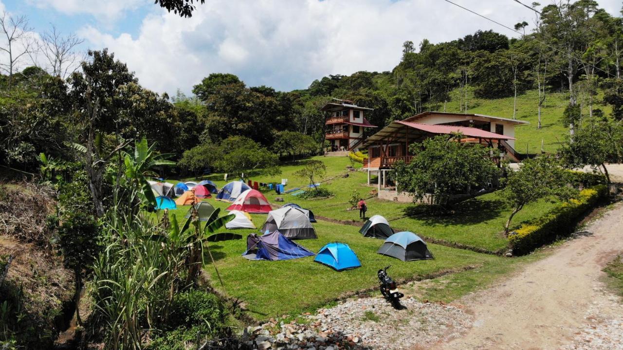 Hospedaje Y Camping Buena Vista San Agustín Buitenkant foto