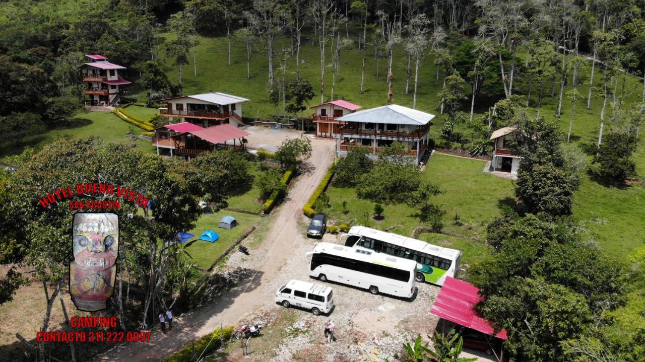Hospedaje Y Camping Buena Vista San Agustín Buitenkant foto